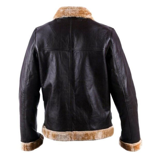 Mens B3 Sword Shearling Leather Jacket - Image 2