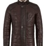 Mens Todd Bomber Leather Jacket