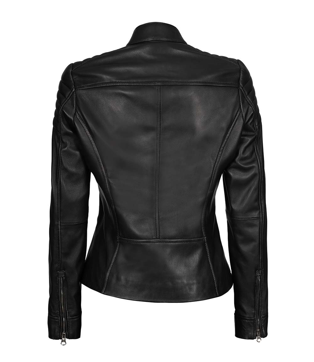Womens Cafe Racer Jacket