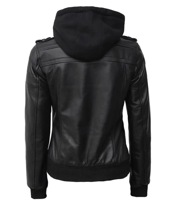 Stylish women's bomber jacket