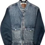 Denim Bomber Jacket Mens