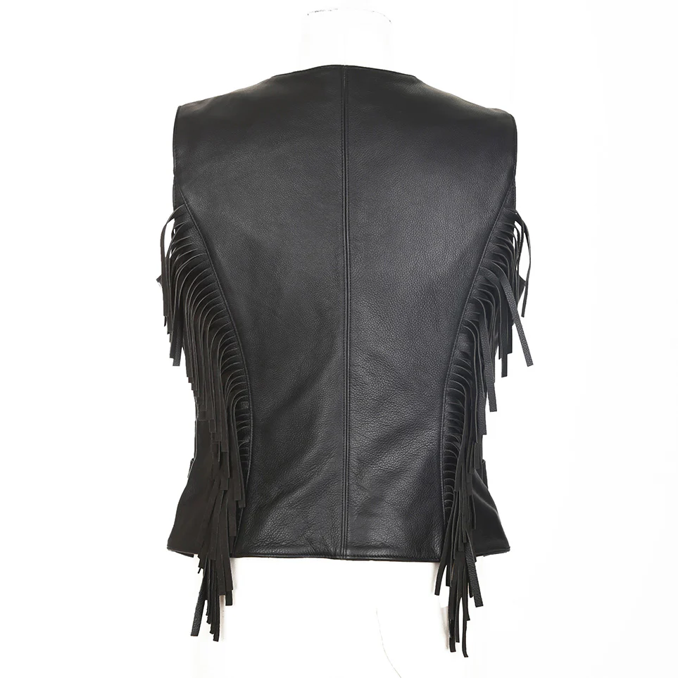 Women Apache Motorcycle Biker Vest
