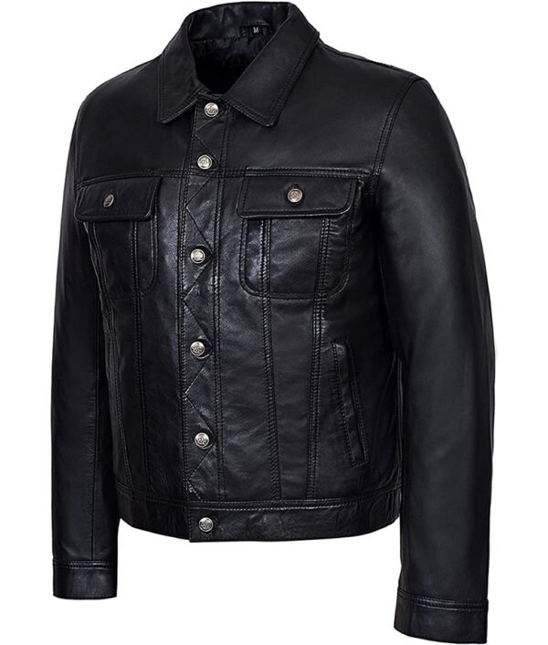 mens-modern-leather-trucker-jacket