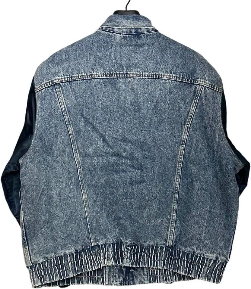Mens-Denim-Bomber-Jacket