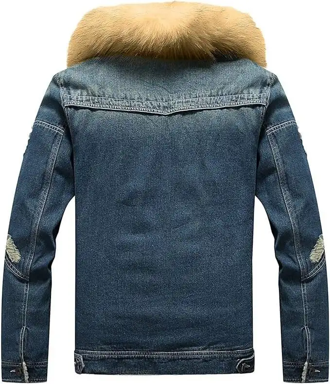 Sheepskin-Collar-Denim-Jacket